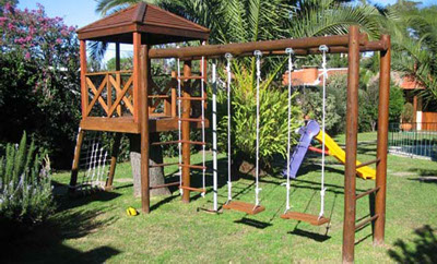 juegos infantiles de madera para jardin